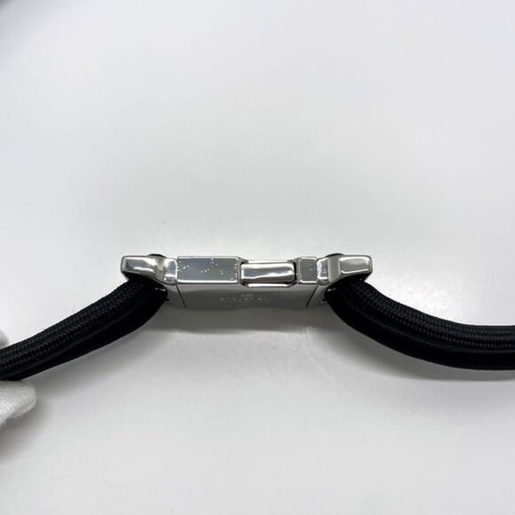 Gucci Wire Belt Black Silver Hardware 83 cm main image 8